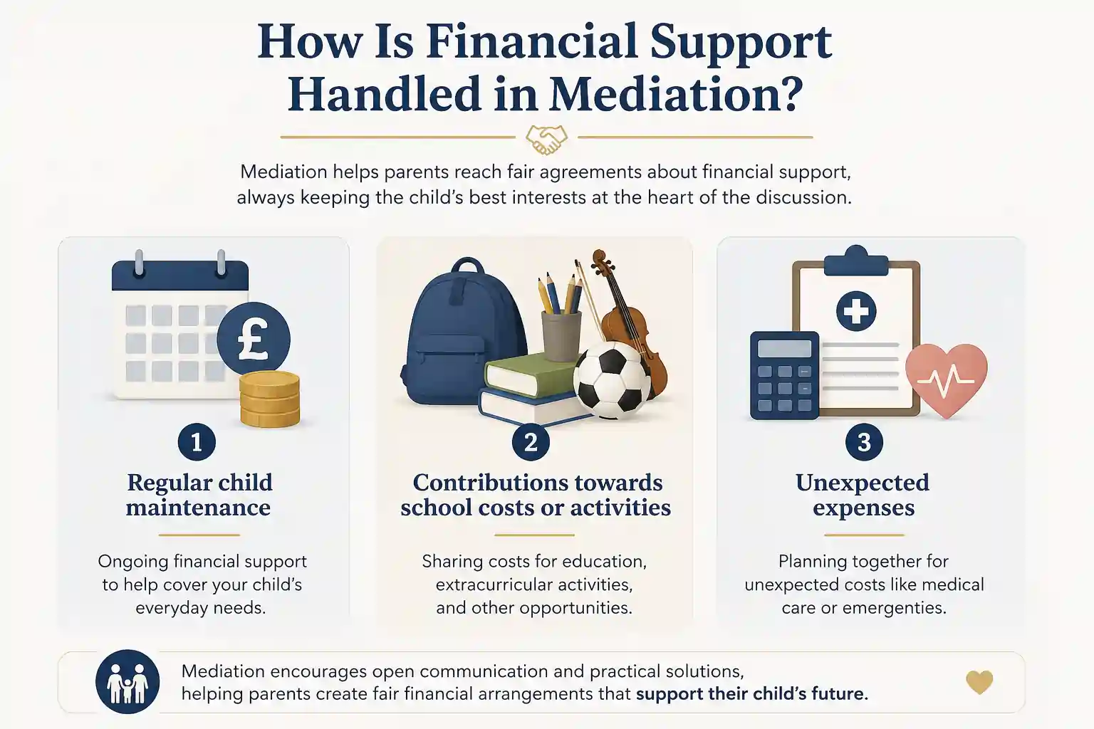 How Is Financial Support Handled in Mediation Colwyn Bay